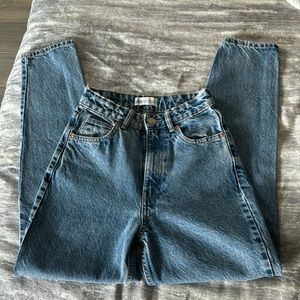 Zara Blue Straight Leg Jeans